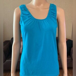 BIANCA NYGARD Blue Sleeveless Tank Top - Size XS